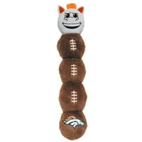 Pets First NFL Denver Broncos maskota igračka za pse-licencirana meka plišana poli-ispunjena ŠKRIPAČIMA