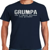 Grafički America Grumpa, kao običan Deda samo Mrzovoljniji Dan očeva muške T-Shirt