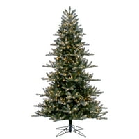 Vickerman 6,5 '52 Frosted Danbury smreka umjetna pred-lit božićna drvca, topla bijela svjetla