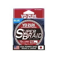 Yo-Zuri Super Braid Line 150YD plava 15lb