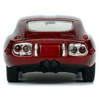 Toyota 2000gt RHD crvena metalna i crvena rendžerska figurica Power Rangers Hollywood vožnja serija DIECAST model automobila od strane Jada
