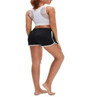 Niveer ženske zvezne kratke hlače Ležerne ljetne kratke hlače Atletski elastični kratke hlače sa džepovima