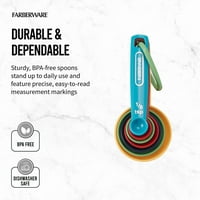 FarberWare plastični profesionalni višebojni mjerni kašičice