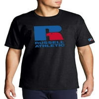 Russell Athletic Muška velika i visoka grafička majica velikog logotipa, veličine LT-6XL