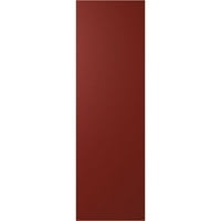Ekena Millwork 18 W 31 H True Fit PVC dijagonalna ploča Moderni stil fiksne kapke, biber crveno