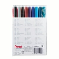 Pentel marker 18-boja set