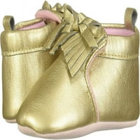 Hudson baby novorođenčad unise mokasinske cipele, zlato, 0- meseci