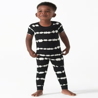 Modern Moments Gerber Super Soft baby and Toddler Unise set pidžama kratkih rukava, 2 komada, veličine
