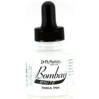 Dr. PH. Martinov bombaj India tinta, 1. oz, bijela