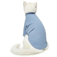 Heiheiup dvonožni prozračni i odjeća u boji psi čiste mačke odjeća za kućne ljubimce visokog vrata zimska