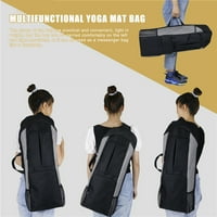 Famure yoga paket-Yoga Mat torba prijenosni ruksak za nošenje sa džepovima sa zatvaračem