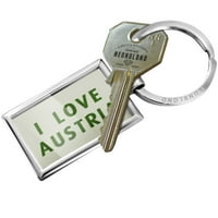 Privjesak za ključeve Volim Austriju fudbalska terenska trava