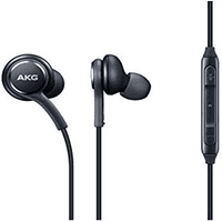 Inear Earbuds Stereo slušalice za Qmobile Noir I plus kabel - Dizajniran od AKG - sa gumbima za mikrofon