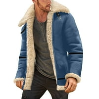Muška modna jakna, muška jakna zgušnjava toplu Univerzitetsku jaknu Windproof Wind Bomber dijamantski