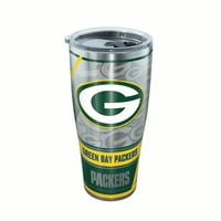Green Bay Packers Edge Oz čaša od nerđajućeg čelika sa poklopcem