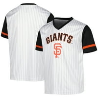 Omladinska Bijela Crna San Francisco Giants V-Izrez Majica
