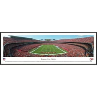 Kansas City Chiefs-End zona na stadionu Arrowhead - Blakeway panorame NFL Print sa standardnim okvirom