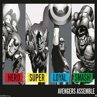 Marvel Comics - Avengers - Traits - Hero - Super - Loyal - Smash
