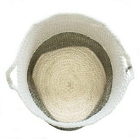 Početna Baria Block Modern Jute Basket, 19