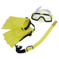 Deca Deca Ronilačke Naočare Za Plivanje Maske Za Disanje Snorkeling Flippers Set