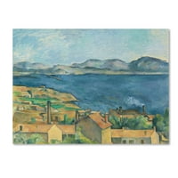 Zaštitni znak likovne umjetnosti' marsejski zaljev ' umjetnost na platnu Cezanne