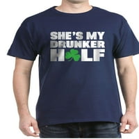 On je moja pijanija polovina - Ona Moja pijanija polovina St Pat- pamučna majica