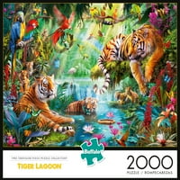 Buffalo igre - dvije hiljade kolekcije - Tiger Lagoon - slagalica