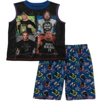 Dječačka pidžama kratki Set - John Cena, The Rock, Daniel Bryan, Ron Orton, Veličina: 4 5