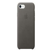 Apple kožna torbica za iPhone-Oluja siva