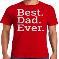Grafički America Dan očeva najbolji tata ikada Cool majica za tatu muške T-Shirt
