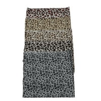 Pamučna šivaća tkanina Leopard print dizajn višebojni 48x mekani dodir sigurna štampana tkanina prijatna