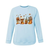 koaiezne ženske košulje bluza ženska dukserica pulover Crewneck Dugi rukav jesen majice Top