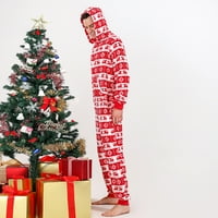 Fanxing klirens ponude odgovarajući Family pidžama Božić Setovi Santa Claus sob Print Tops karirane hlače