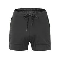 Hhei_k kratke hlače za vježbanje muške muške fitnes kratke hlače za dizanje tegova čučanj hlače s višebojnim