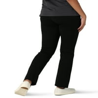 Lee® ženski komfor struka pletene pantalone sa ravnim nogama
