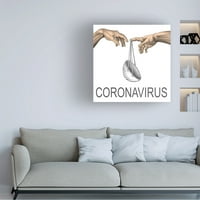 Ben Heine' Coronavirus ' Platno Umjetnost