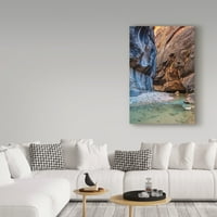 Zaštitni znak likovne umjetnosti 'River Canyon' Canvas umjetnost pierre leclerc