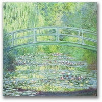 Zaštitni znak Likovna umjetnost Vodeni ribnjak-most II Umjetnost platnenog zida Claudea Moneta