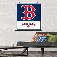 Boston Red So-Logo Zidni Poster, 22.375 34