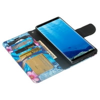 Dizajn Wallet Stand slučaj za Samsung Galaxy Note Exact Fit sa rukohvatom