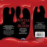 Fun World Red Liquid Coloring Vampire Blood Halloween Ukras, 13. fl oz