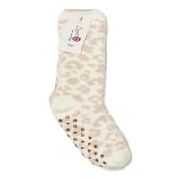 Tajni blaga ženski luksuzni salon Leopard Marl čarape sa hvataljkama, 2-pakovanje