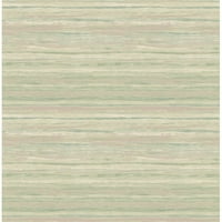 Kenneth James Arakan Sage Stripe Wallpaper, 20,5 do 33-ft, 56. Sq. Ft