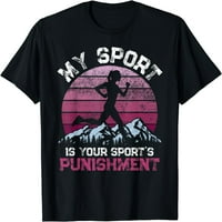 Moj sport je tvoja Sportska kazna starinska atletska trkačka majica