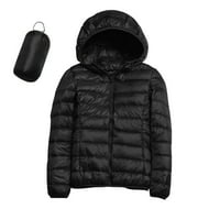 Žene topla vodootporna lagana jakna s kapuljačom Vjetrootporni zimski kaput sa recikliranom izolacijom