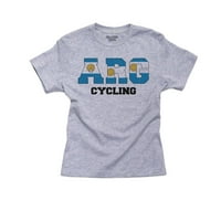 Argentinski biciklizam-Olimpijske igre-Rio-siva majica za dječake sa zastavom