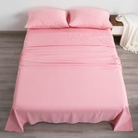 FLXXIE Thread grof Microtiber set, super meki krevet, ružičasti, kralj, komad