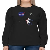 Nasa 3d astronaut dukserica za žene-NASA dizajn, ženski 4X-veliki
