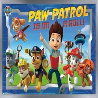 Nickelodeon Paw Patrol - zidni postelji, 22.375 34