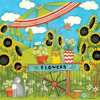 CEACO DEBBIE MUMM - Flower Cart Puzzle